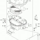 GSX S750 Воздушный фильтр