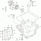GSX1300R A Oil pan  /  oil pump