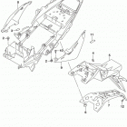 GSX S750 Задний бампер