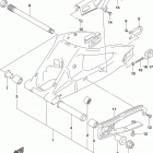 GSX R750 Rear swingingarm