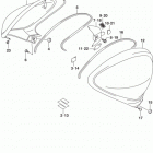 SFV650,A Fuel tank side cover