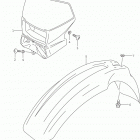 DR Z400S Переднее крыло