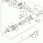 VL800,B,T Propeller shaft  /  final drive gear (vl800l5 e33)