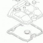 DR Z400S Крышка головки цилиндров