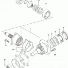 VZ800 Secondary drive gear