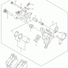 RM Z450 Задний суппорт