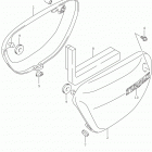 TU250X Обтекатель рамы