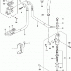 SFV650,A Rear master cylinder (sfv650al5 e33)