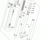 GSX R1000 Передняя вилка