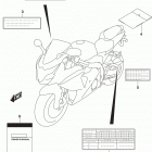 GSX R1000 Label (gsx-r1000l5 e03)