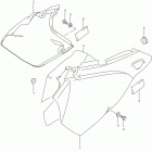 DR Z400SM Frame cover (dr-z400sml5 e03)