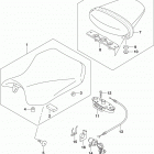 GSX R750 Сиденье