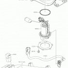 Z125 PRO (BR125JJS) Топливный насос