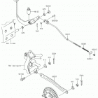 KLX110L (KLX110DKF) Педаль тормоза