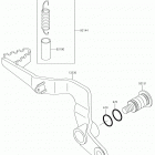 KX65 (KX65AKF) Педаль тормоза