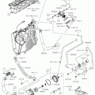 CONCOURS 14 ABS (ZG1400EHF) Патрубки охлаждения