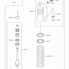 KX100 (KX100FKF) Амортизатор