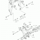 Z650 (ER650HHF) Крепление двигателя