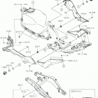 Z650 (ER650HHF) Боковые крышки  /  крышка цепи