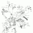 Z900RS CAFE Рама ,крепежные детали