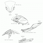 Ninja 400 (EX400GKF) Decals(black)(gjf)