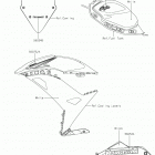 Ninja 650 (EX650JKF) Decals(white)(jhf)