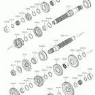 NINJA 400 ABS Трансмиссия