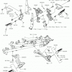 Ninja 400 (EX400HJFA) Подножки