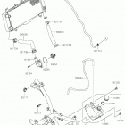 Z650 (ER650GHF) Патрубки охлаждения