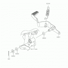 Versys-X 300 ABS Педаль тормоза