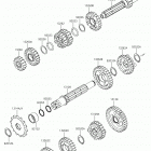 KX100 (KX100FKF) Трансмиссия