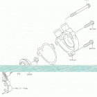 KLX250 Водяной насос