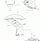 Ninja 650 (EX650JKF) Decals(blue)(jjf)