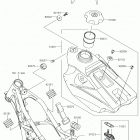 KX100 (KX100FKF) Топливный бак