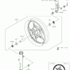 Ninja 400 (EX400HJFA) Переднее колесо