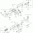 Vulcan S ABS Подножки