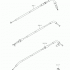 Vulcan S ABS Тросы управления