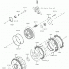 KLX250 Сцепление