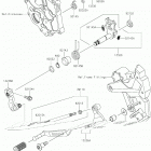 Ninja 650 Механизм переключения передач