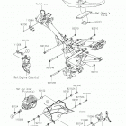 Z125 PRO (BR125JJS) Рама ,крепежные детали