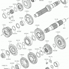 Ninja 650 (EX650JKF) Трансмиссия