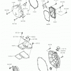 CONCOURS 14 ABS (ZG1400EHF) Крышки двигателя
