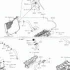 NINJA ZX-6R ABS Патрубки охлаждения