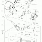 KX100 (KX100FKF) Глушитель