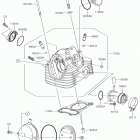 KLX140G (KLX140CKF) Головка цилиндров
