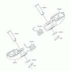 KX65 (KX65AKF) Подножки