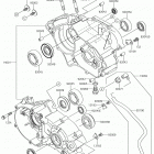 KX100 (KX100FKF) Картер двигателя