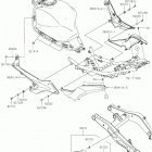 Ninja 650 (EX650JKF) Боковые крышки  /  крышка цепи