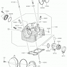 KLX140L (KLX140BKF) Головка цилиндров
