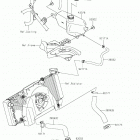 VERSYS 650 (KLE650FKFA) Патрубки охлаждения